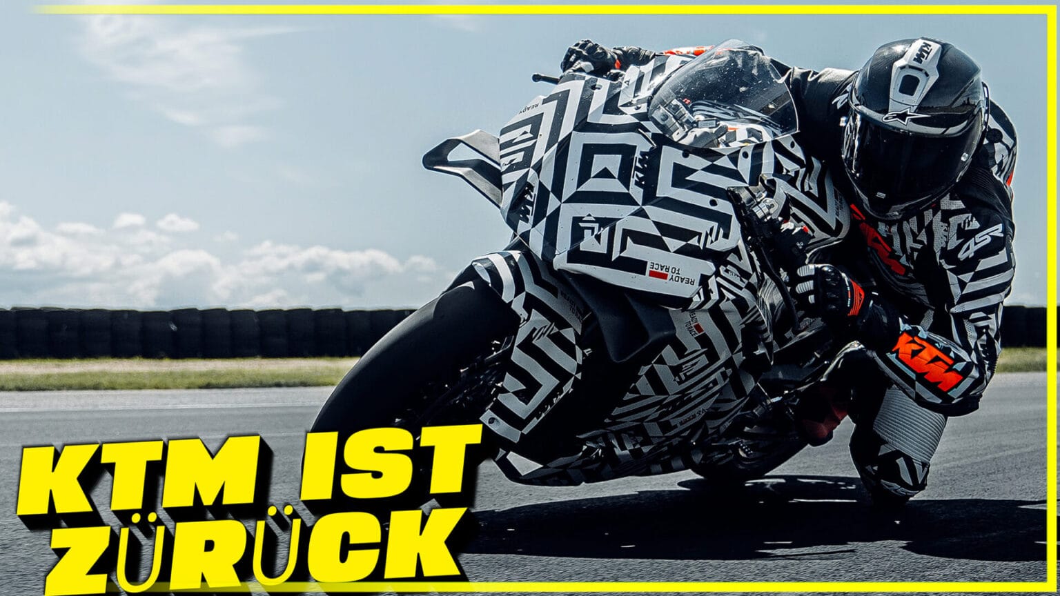 KTM brings back super sports bikes for the road: KTM 990 RC R KTM ist zurueck