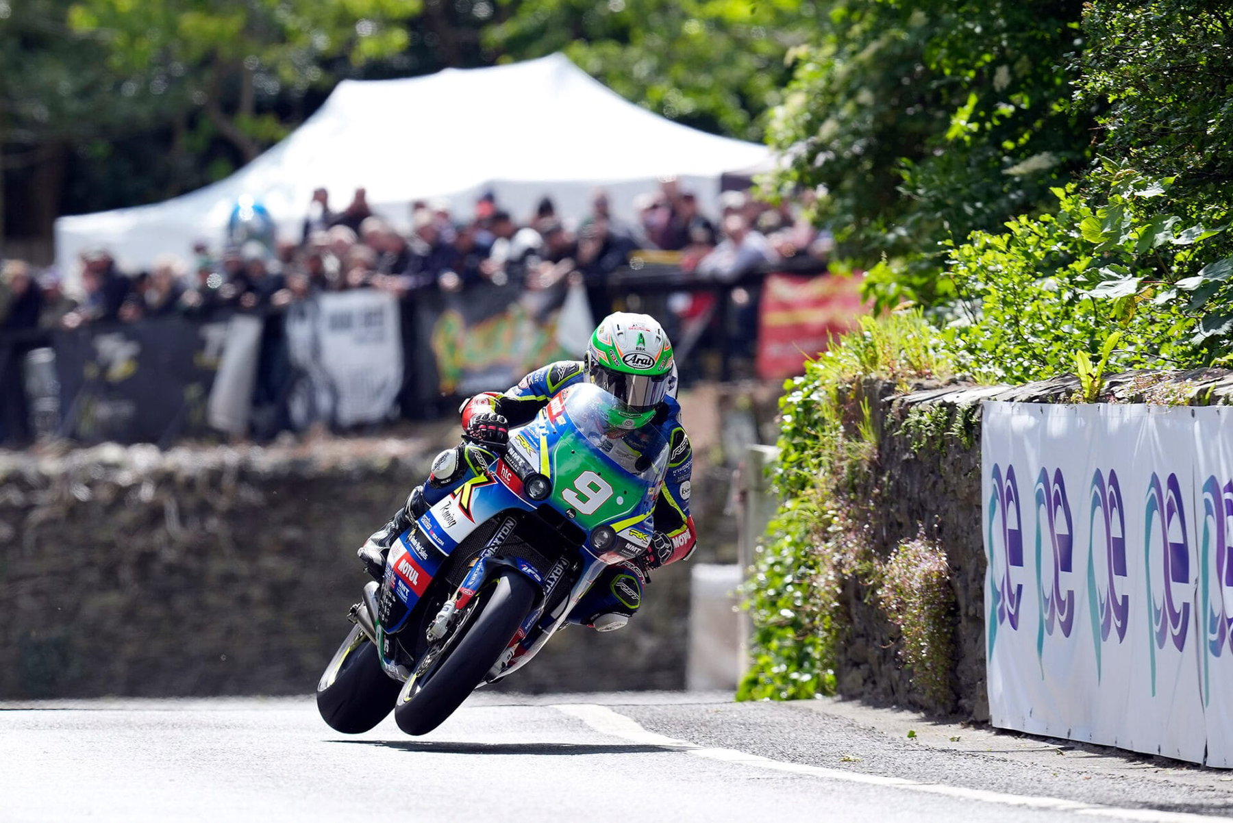 Dominic Herbertson auf Paton beim Isle of Man TT 2024 auf dem Mountain Course