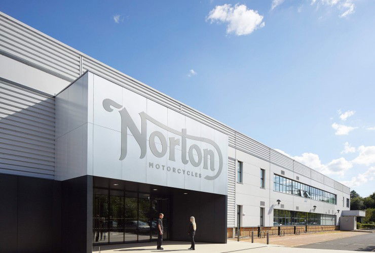 Norton discontinues V4SV, V4CR, and Commando 961 – Restart with completely new model range announced 36 Norton Motorcycles HQ Solihull ©HuftonCrow 014