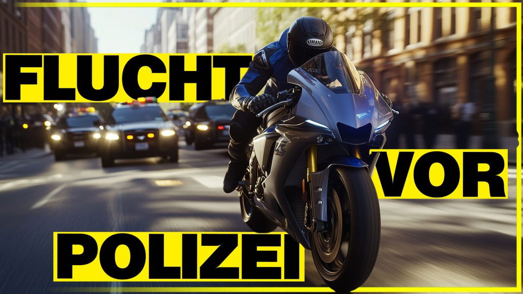 Rasanter Motorradfahrer in Burscheid gestoppt: Polizei beschlagnahmt Fahrzeug und mehr Flucht vor Polizei