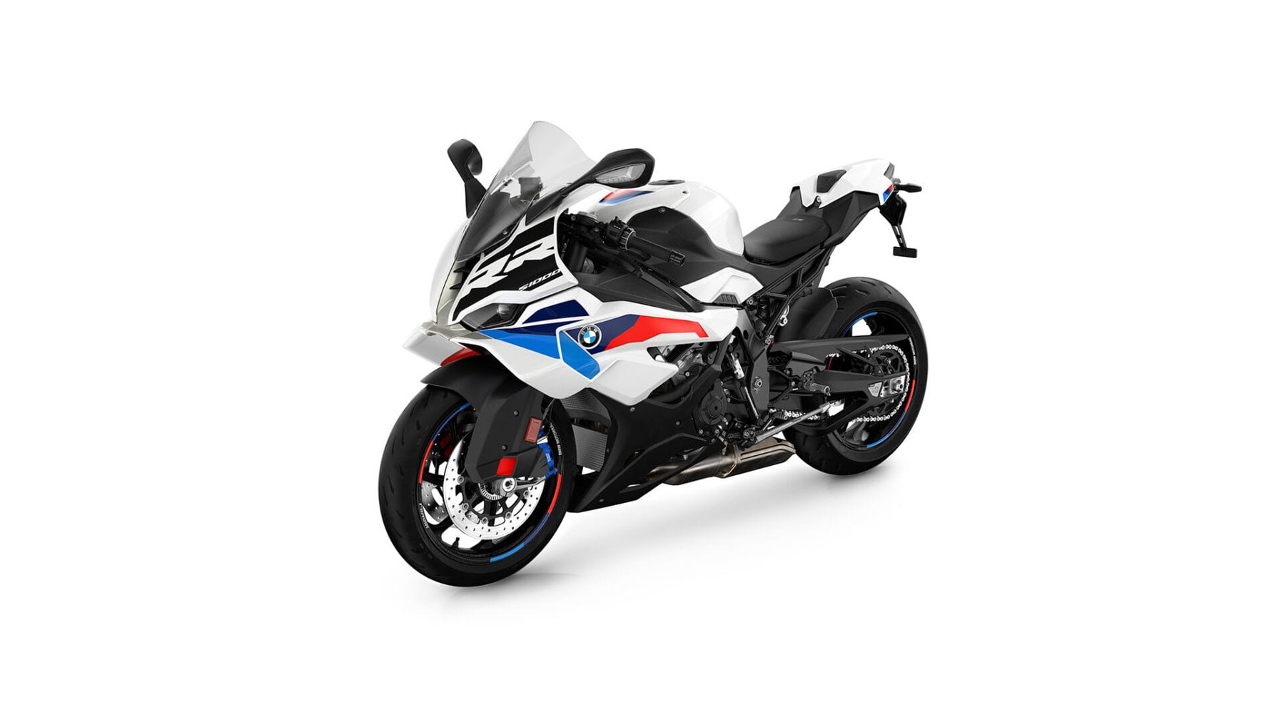BMW S 1000 RR: Zündschloss-Rückruf trifft die gesamte Baureihe 5 BMW S 1000 RR der Baureihe K67 in M Motorsport Lackierung – Studioaufnahme in Seitenansicht