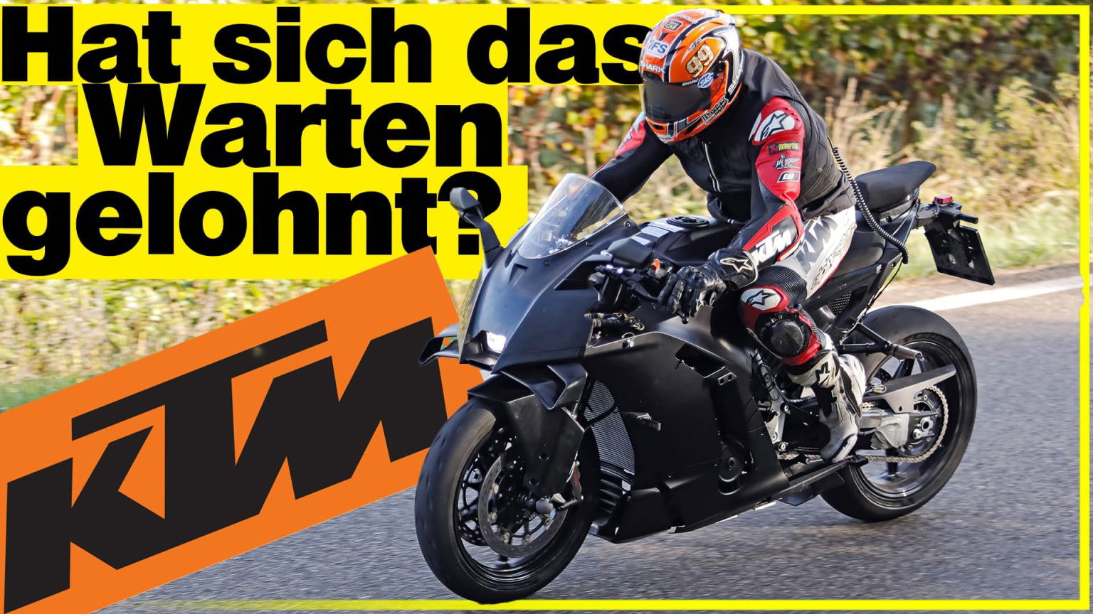KTM 990 RC R hat sich das Warten gelohnt