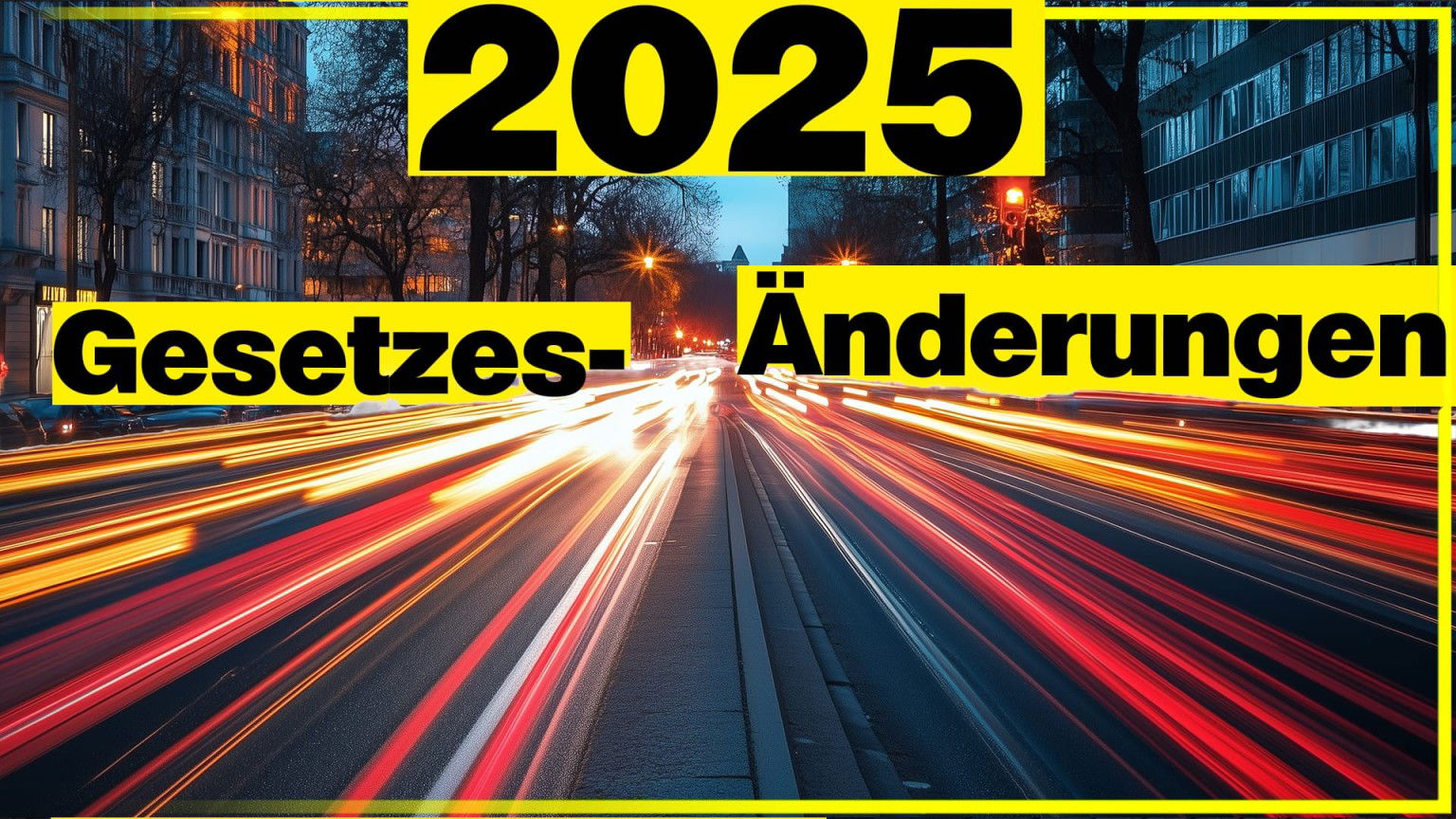 Straßenverkehr 2025: Diese Änderungen erwarten Autofahrer und Motorradfahrer Gesetzesaenderungen im Strassenverkehr 2025 3