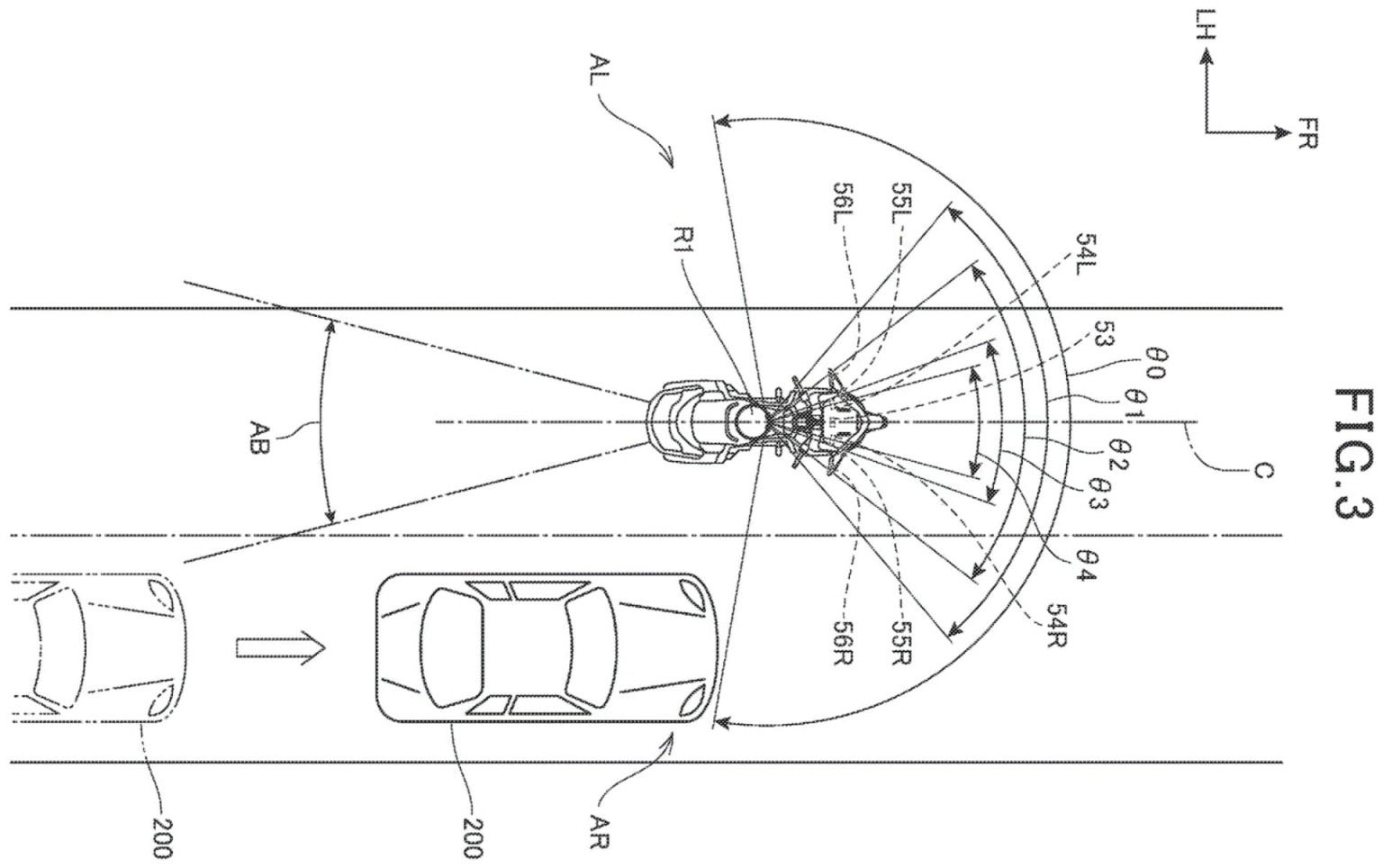 Honda erweiterter Radar 3 1
