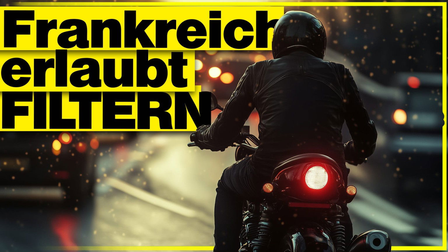 Spurfiltern offiziell in ganz Frankreich erlaubt – Alle Details zur neuen Regelung Frankreich erlaubt filtern 3