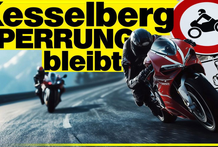 Motorrad-Fahrverbot am Kesselberg bleibt bestehen 78 Kesselberg Sperrung bleibt