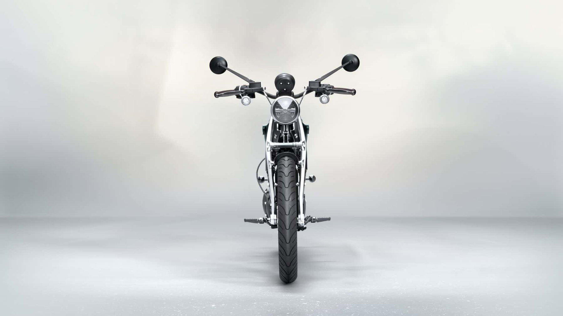 Royal Enfield baut E-Zentrum: Platz für 120.000 Elektro-Motorräder 3 Royal Enfield Flying Flea: Detailansicht von Rahmen und Antriebseinheit
