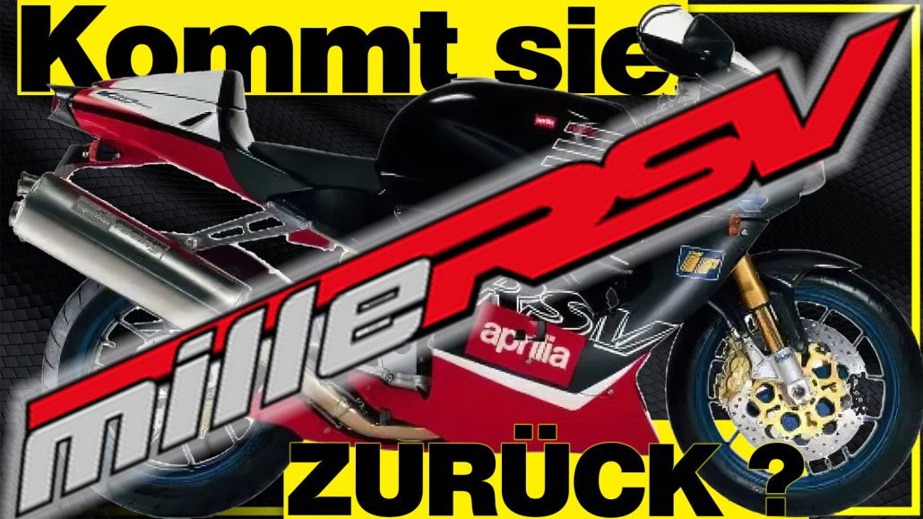 Aprilia RSV1000 Mille kommt zurueck