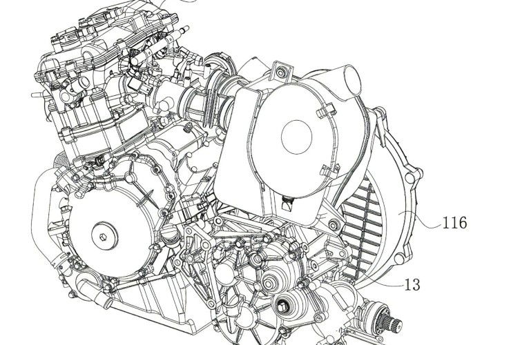 CFMoto entwickelt Motorrad mit CVT-Getriebe – Patent zeigt neue Technik 75 CFMoto CVT Getriebe 1 1
