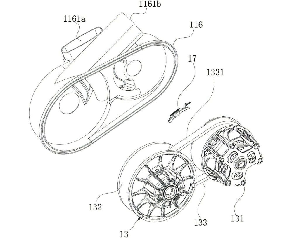CFMoto CVT Getriebe 3 1