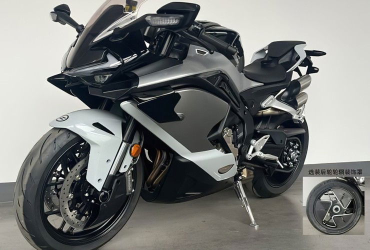 CFMoto 750SR-R mit Aero-Radabdeckung: Vier-Zylinder-Supersportler mit Rennfokus 69 CFMoto 750SR R 1 1