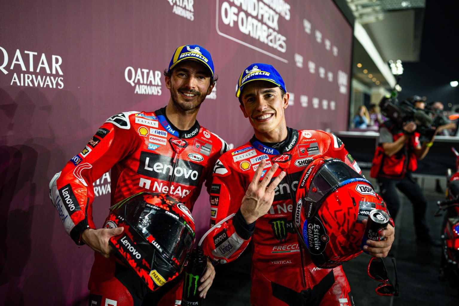 MotoGP Qatar 2025: Marquez triumphs, Vinales surprises and Martin injured again Marquez u Bagtnaia