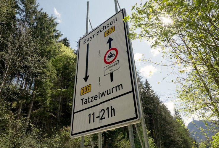 First check after closure on the Sudelfeld 66 Streckensperrung Sudelfeld