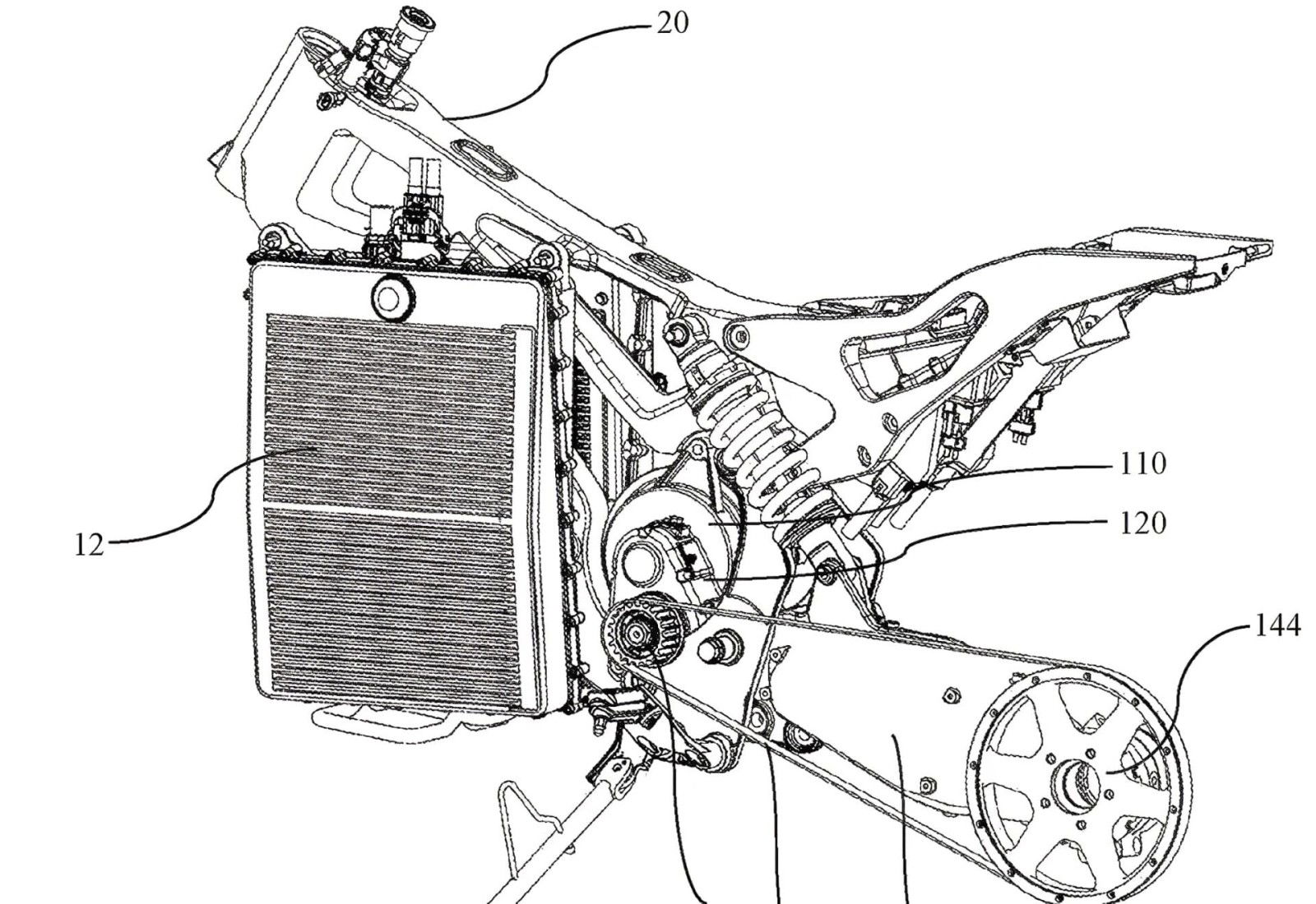TVS plant eigene Elektro-Motorradplattform – Patent enthüllt neues Konzeptmodell 25 TVS Elektromotorrad Patent 2 1