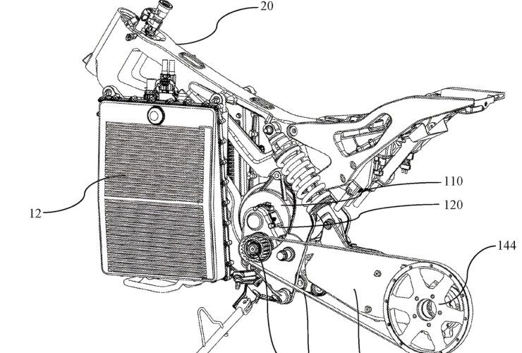 TVS plant eigene Elektro-Motorradplattform – Patent enthüllt neues Konzeptmodell 75 TVS Elektromotorrad Patent 2 1