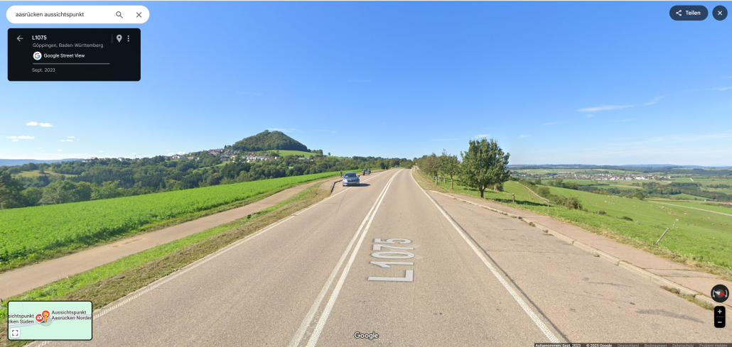 Barrier measure on the Aasrücken: Between noise protection and freedom on two wheels Aasruecken Parkbucht2
