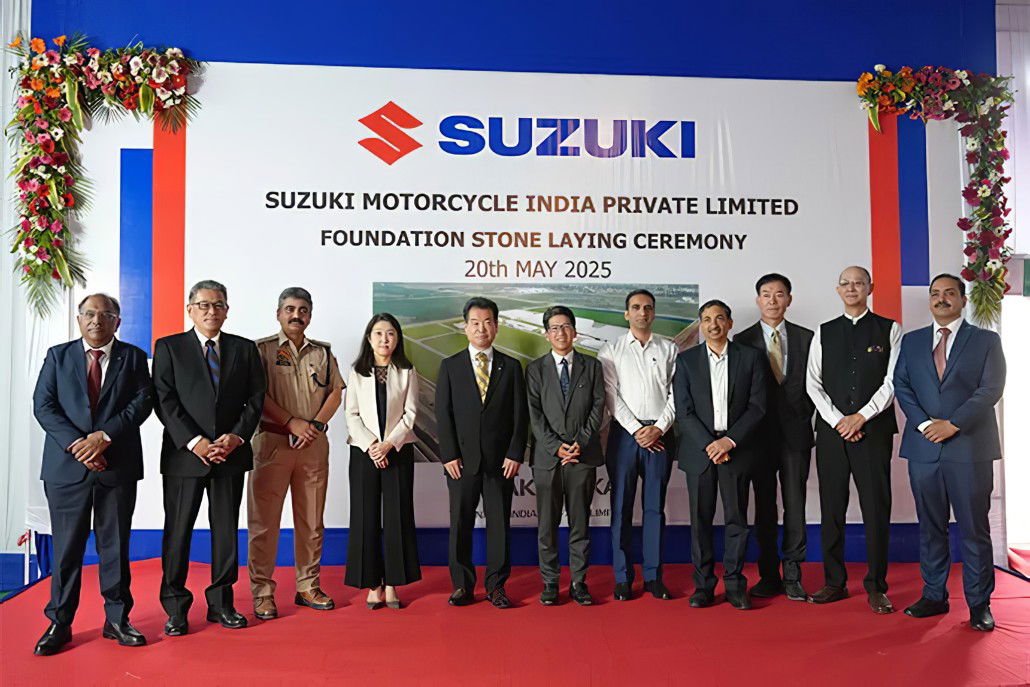 Suzuki baut neue Motorradfabrik in Indien: Werk in Kharkhoda soll 750.000 Einheiten jährlich liefern Suzuki Fabrik Indien 1
