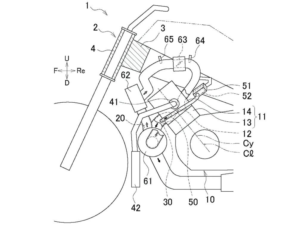 Yamaha E Turbo Patent 1 1