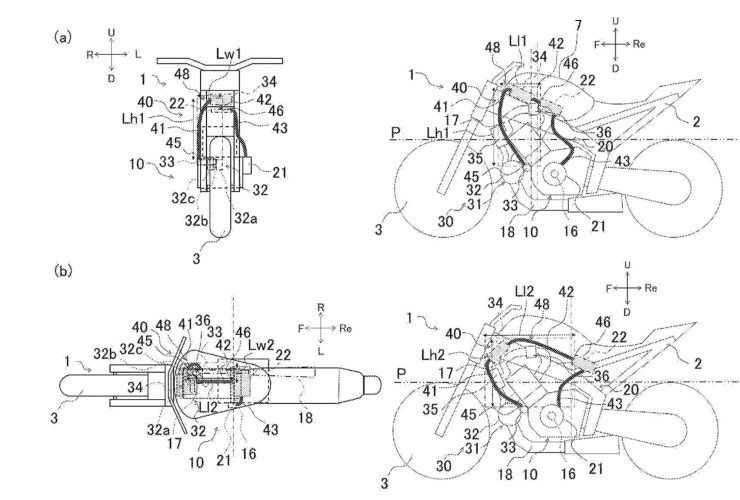 BMW testet aktive „Blow-Aero“-Technik für mehr Kurvenperformance 63 Yamaha E Turbo Patent 2 1