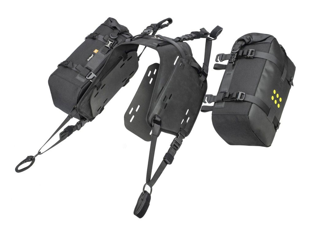 Kriega OS-BASE HIMALAYAN: Rackless-Abenteuertaschen für die Royal Enfield 11 adv os base expand