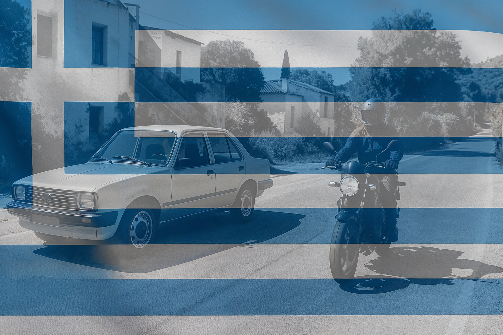 Greece tightens the reins: New fines and driving bans from 2025 25 Gesetzesaenderungen Griechenland