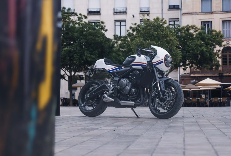 Triumph Trident RS von FCR Original: Die sportliche Verwandlung des Mittelklasse-Triples 30 Triumph Trident 660 RS FCR 3 1