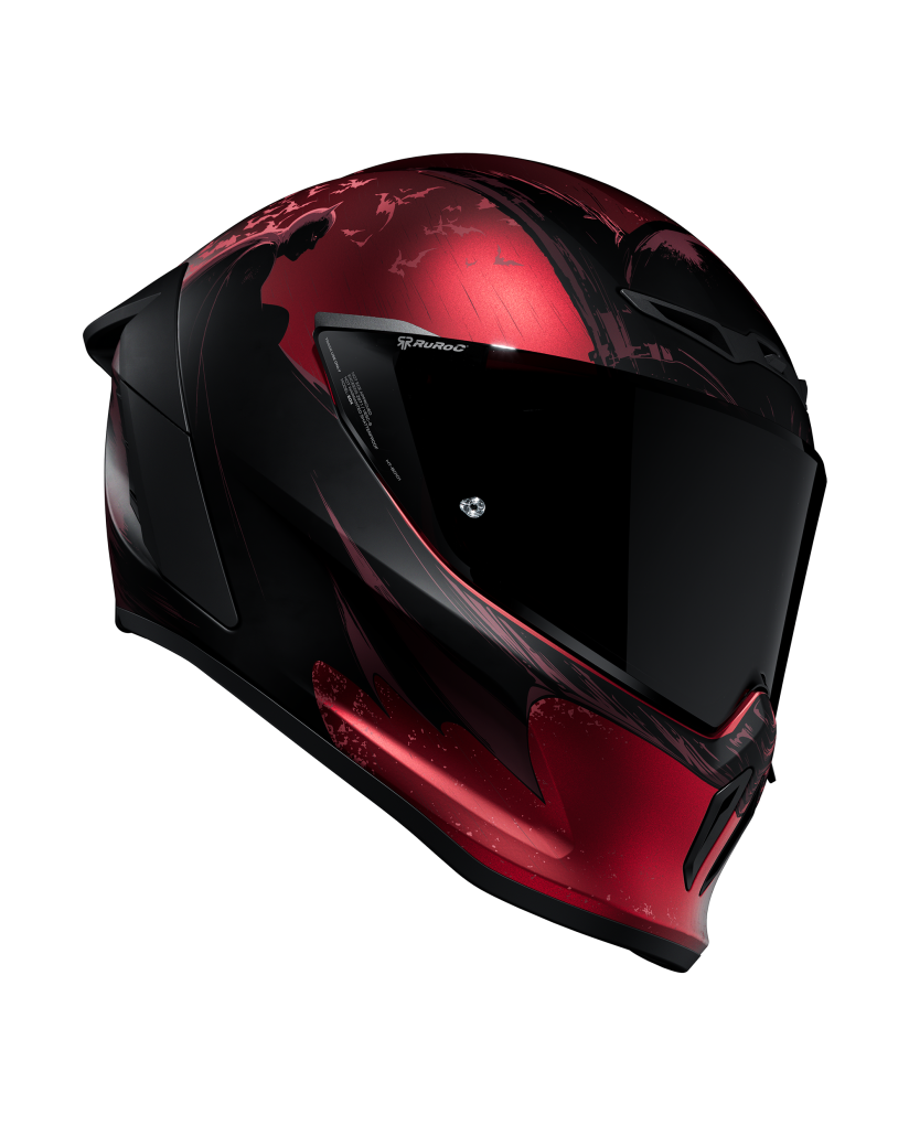 Helme im DC-Design: Neue Modelle für Fans von Batman, Joker, Catwoman und Superman 1625 EOX BATMAN FRONT 3 4 RIGHT TINTED