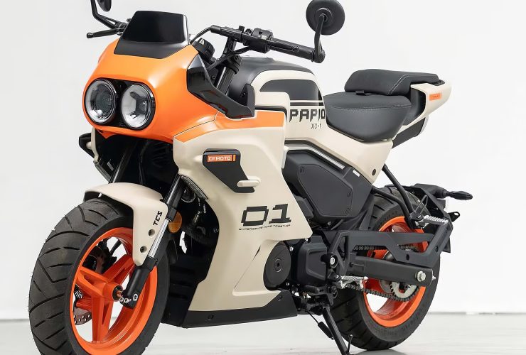 Vollverkleidete CFMoto Papio X0-1: Mini-Supersportler im Retro-Look 51 CFMoto Papio X0 1 1 1