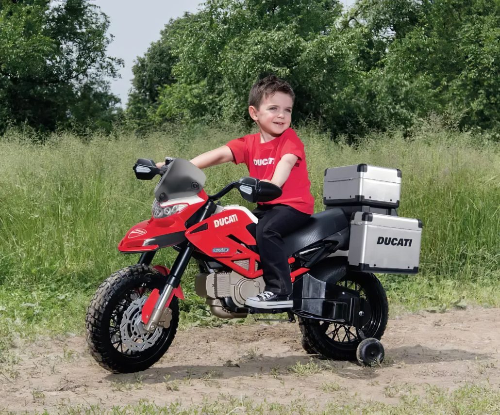 Ducati und Peg Perego: Elektrische Kinder-Motorräder bringen Motorrad-Leidenschaft früh ins Rollen Ducati Kindermotorrad 5 1
