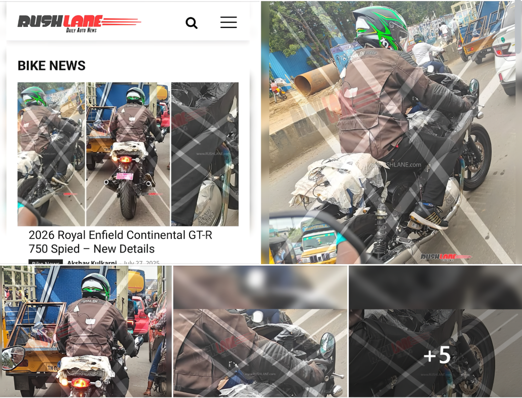 Royal Enfield Continental GT 750: Signs of a new big-bore café racer RoyalEnfieldContinentalGT750