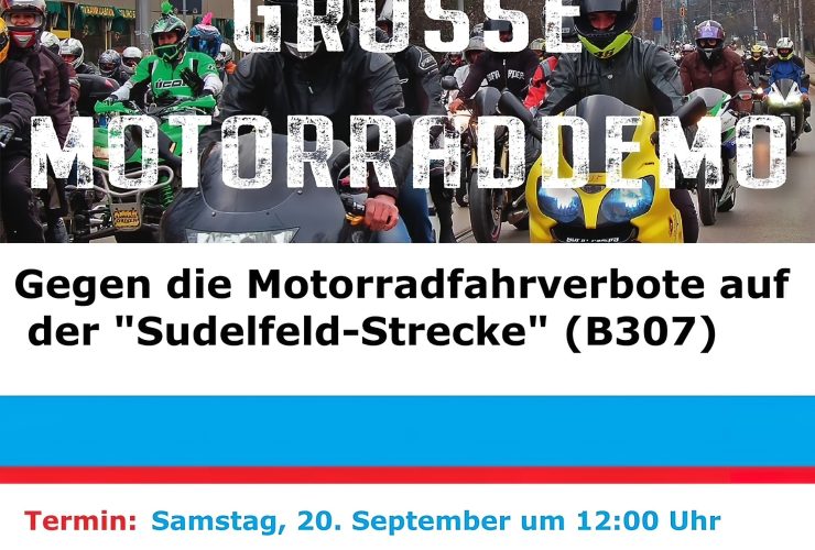 Motorradfahrverbot am Sudelfeld: Klage gegen Streckensperrung eingereicht – Demo in Rosenheim geplant 36 DemoSudelfeld