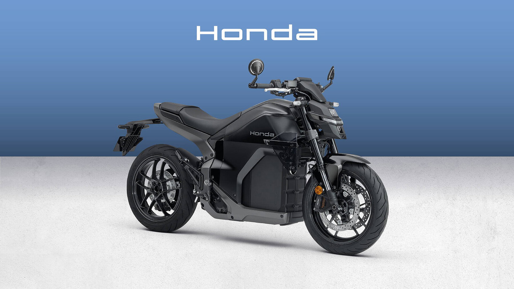 Honda WN7 Elektromotorrad beim Laden