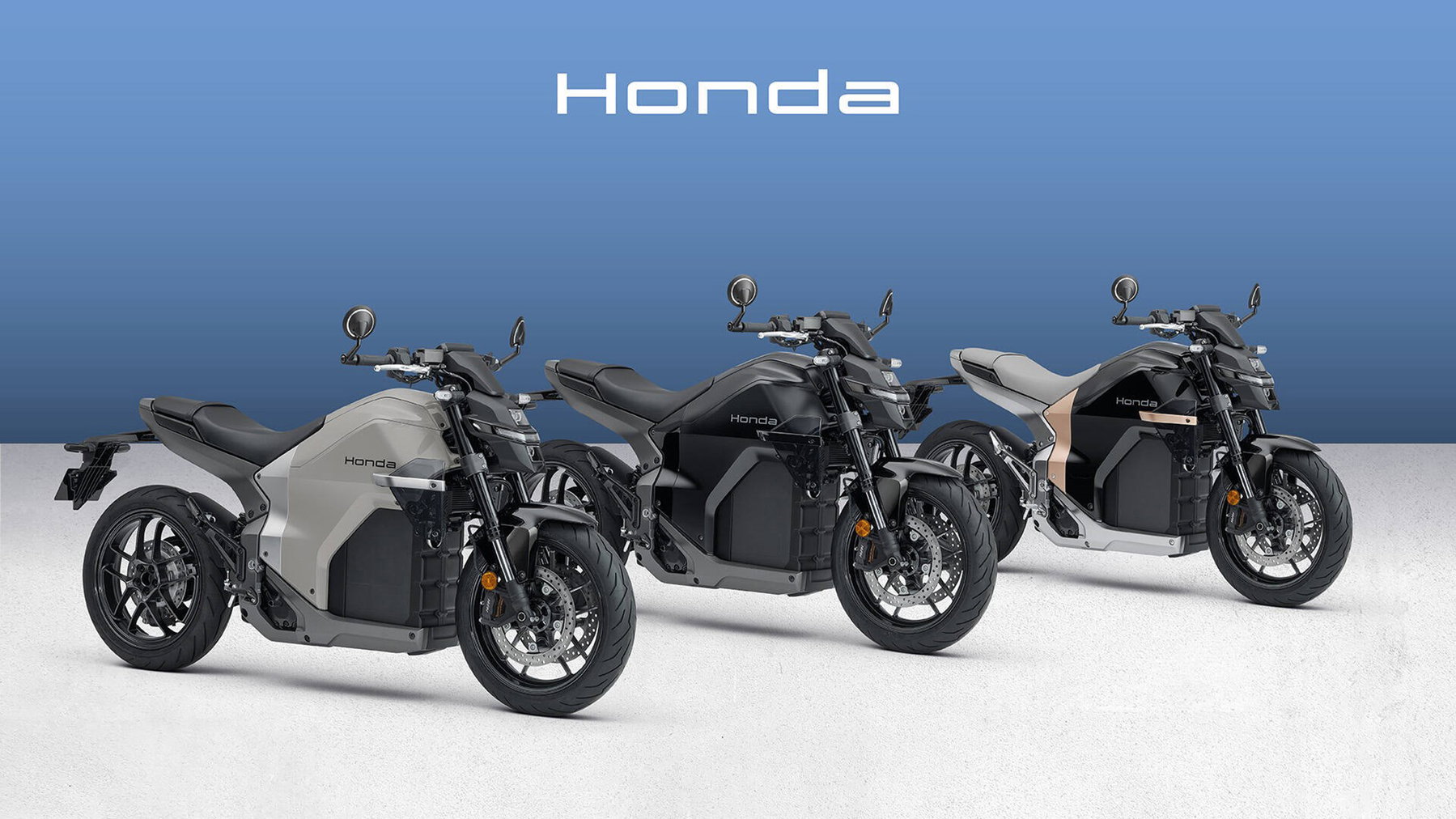 Honda WN7 Elektromotorrad in der Seitenansicht