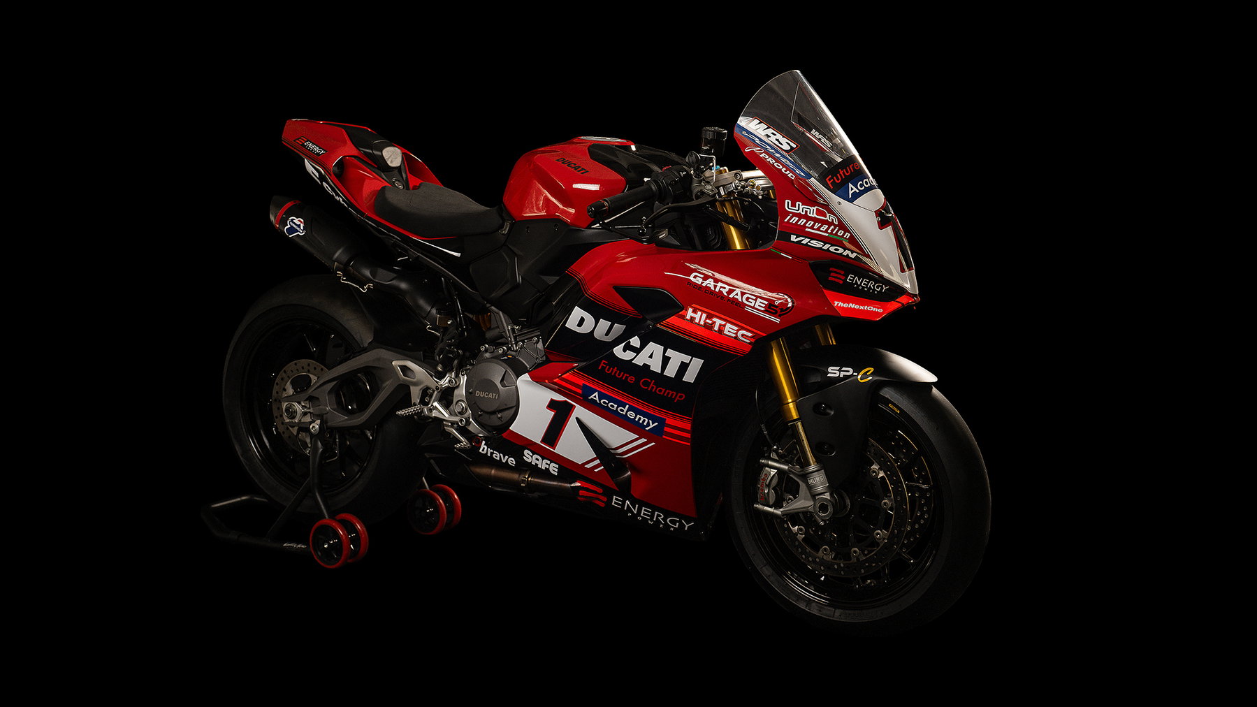 Ducati Panigale V2 – italienischer Supersportler in Aktion auf der Rennstrecke