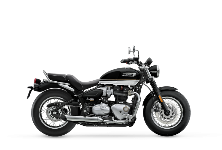 Triumph Bonneville Speedmaster 2026: Neuer Tank, verbesserter Komfort und moderne Technik 42 Bonneville Speedmaster MY26 Sapphire Black RHS