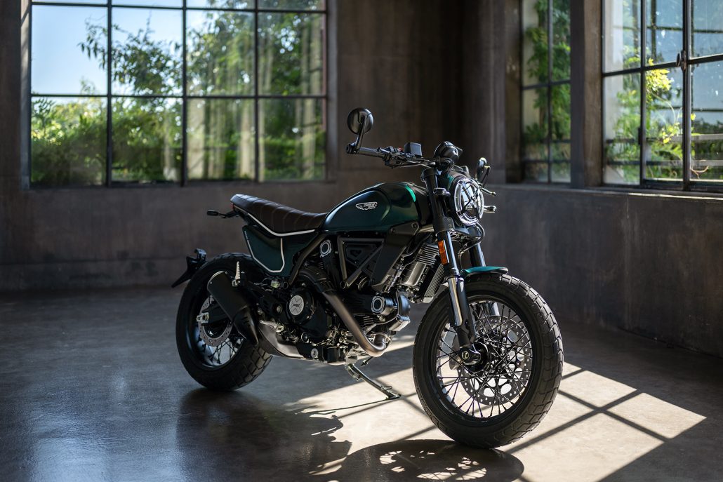 Ducati Scrambler Nightshift 2026: Neue Emerald-Green-Lackierung für das stilvolle Retro-Bike Ducati Scrambler Nightshift 2026 19