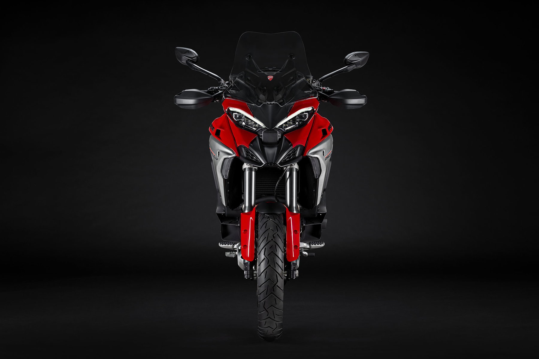 Ducati Multistrada V4 Rally in Ducati Red des Modelljahres 2026