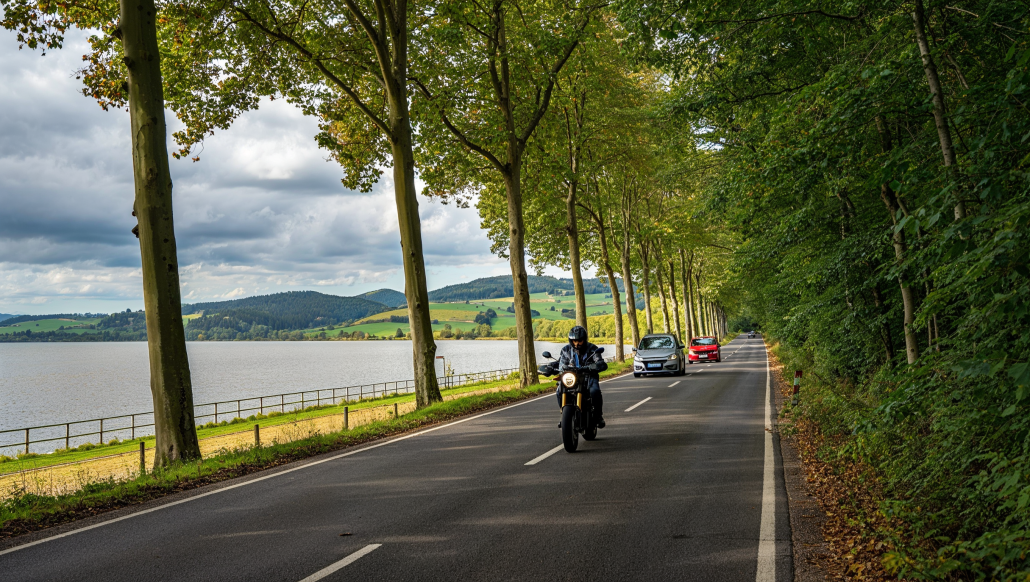 New initiative aims to enforce measures against motorcycle and car noise Motorrad am See