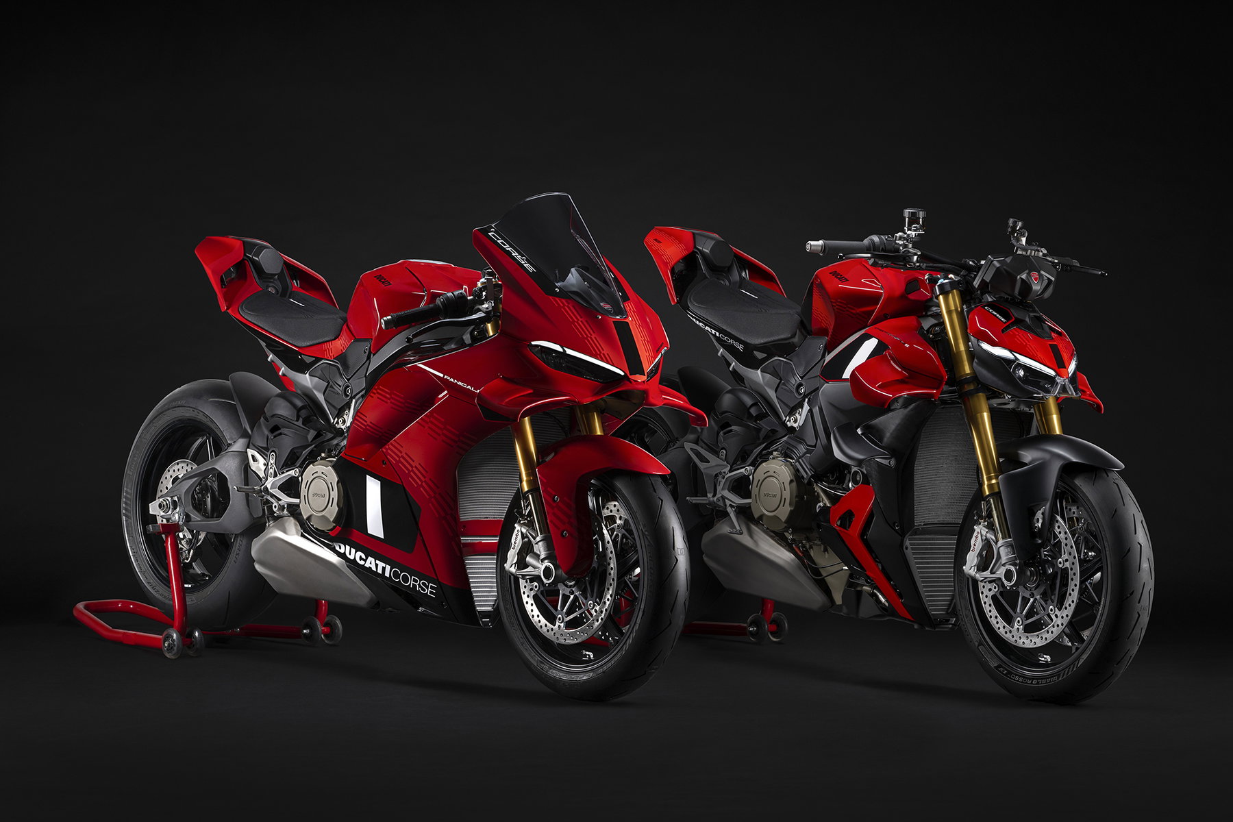Ducati Panigale V4 in der Lackierung von Ducati Corse