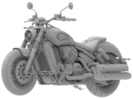 Benda arbeitet an V4 Cruiser mit automatisierter Kupplung und Luftfahrwerk Benda V4 Cruiser 1 1