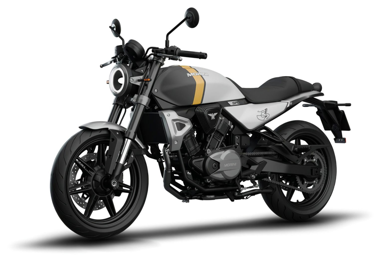 Moto Morini 3½ Sport: Retro-Roadster mit kompaktem V2 für die A2-Klasse Moto Morini 3½ Sport 2026 3 1