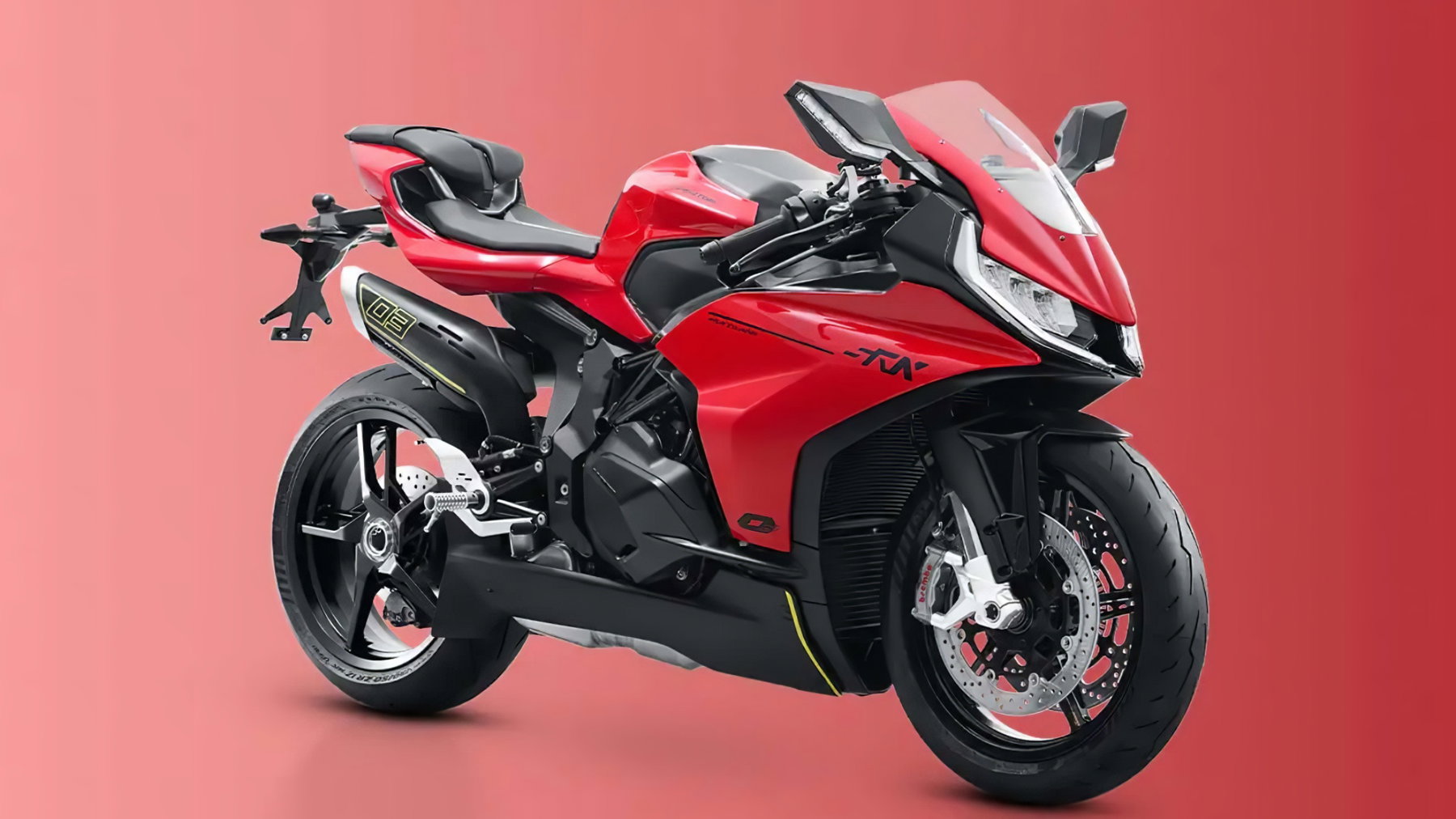 QJMotor SRK Reihenvierzylinder-Sportler Front