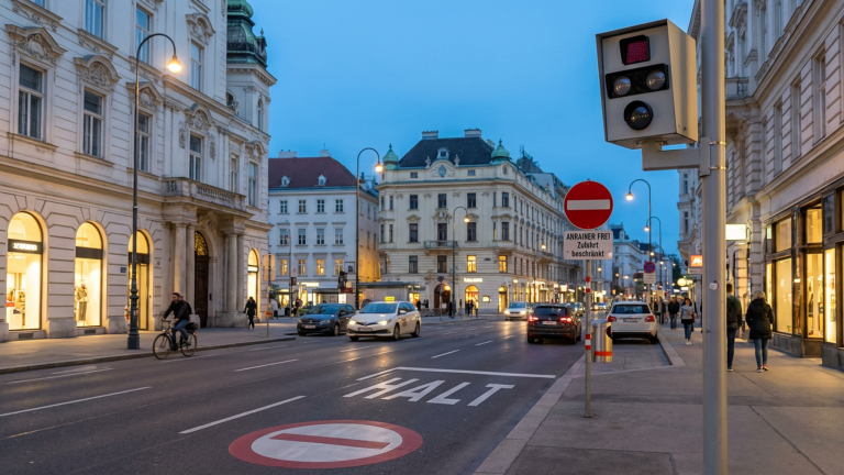 Austria tightens access rules: Camera controls to relieve congestion in city centers from 2026 Zufahrtsbeschraenkung Oesterreich 1 1