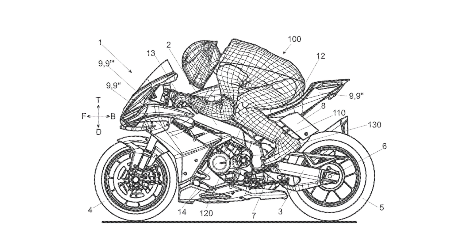 Aprilia Leg Wings Patent 2 1