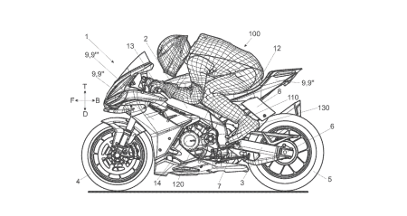 Aprilia Leg Wings Patent 2 1