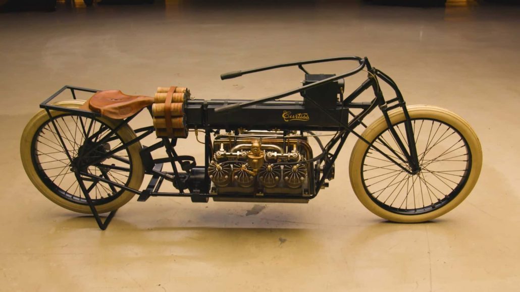 1907 Curtiss V8: The motorcycle that redefined speed 1 Curtiss V8 Motorrad 2