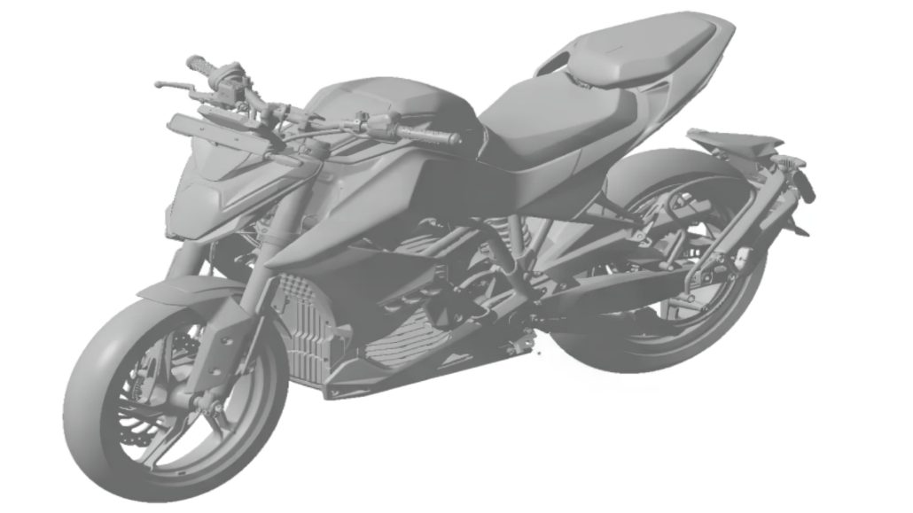 Hero VxZ Electric Motorcycle 1