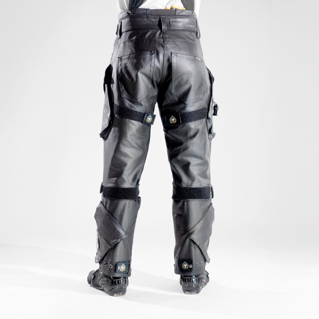 Mocycle adventure airbag pants s52 with airbag motorcycle back