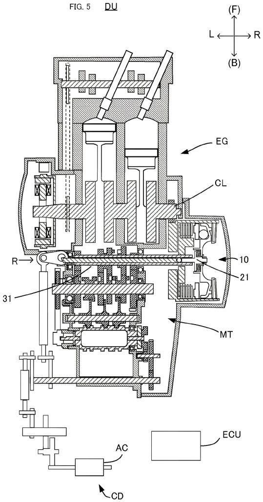 Yamaha halbautomatisches Getriebe 4 1