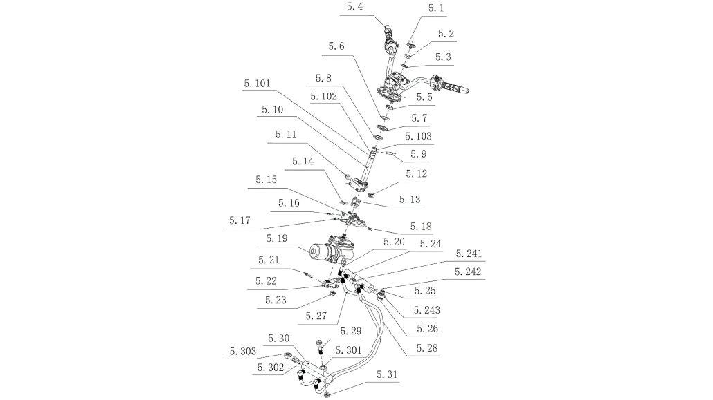 Zongshen entwickelt Radnabenlenkung mit Servounterstützung auf Basis der Cyclone RA1000 3 Zongshen Servolenkung Motorrad 3 1